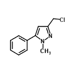 CAS 登录号：869901-13-3， 3-(氯甲基)-1-甲基-5-苯基-1H-吡唑