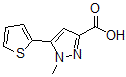 CAS#: 869901-15-5, 1-Methyl-5-(2-Thienyl)-1H-Pyrazole-3-carboxylic Acid
