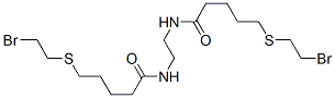 CAS 登录号：870-03-1， 5-(2-溴乙基巯基)-N-[2-[5-(2-溴乙基巯基)戊酰氨基]乙基]戊酰胺