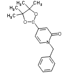CAS#: 870067-55-3, 1-benzyl-4-(4,4,5,5-tetramethyl-1,3,2-dioxaborolan-2-yl)pyridin-2-one