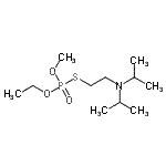 CAS#: 87046-69-3, S-[2-(Diisopropylamino)ethyl] O-ethyl O-methyl phosphorothioate