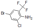 CAS 登录号：870703-71-2， 4-溴-2-氯-6-(三氟甲基)-苯胺