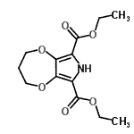 CAS#: 870704-20-4, Diethyl 3,4-dihydro-2H,7H-[1,4]dioxepino[2,3-c]pyrrole-6,8-dicarboxylate