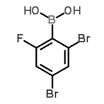 CAS#: 870778-96-4, (2,4-Dibromo-6-fluorophenyl)boronic acid