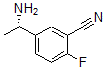 CAS 登录号：870849-70-0， 5-[(1S)-1-氨基乙基]-2-氟-苯甲腈