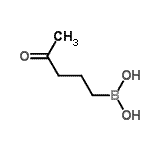 CAS#: 87100-25-2, (4-Oxopentyl)boronic acid