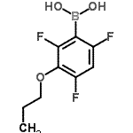CAS#: 871125-70-1, (2,4,6-Trifluoro-3-propoxyphenyl)boronic acid