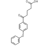 CAS 登录号：871127-74-1， 5-氧代-5-(4-苯氧基苯基)戊酸