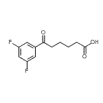CAS 登录号：871127-79-6， 6-(3,5-二氟苯基)-6-氧代己酸
