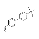 CAS 登录号：871252-64-1， 4-[5-(三氟甲基)-2-吡啶基]苯甲醛