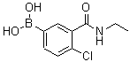 CAS 登录号：871332-69-3， [4-氯-3-(乙基氨基甲酰)苯基]硼酸