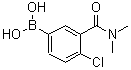 CAS#: 871332-76-2, [4-Chloro-3-(dimethylcarbamoyl)phenyl]boronic acid
