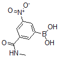 CAS#: 871332-77-3, B-[3-[(Methylamino)Carbonyl]-5-Nitrophenyl]-Boronic Acid