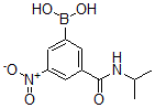CAS 登录号：871332-83-1， B-[3-[[(1-甲基乙基)氨基]羰基]-5-硝基苯基]-硼酸