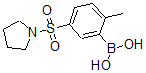 CAS 登录号：871333-01-6， B-[2-甲基-5-(1-吡咯烷基磺酰基)苯基]-硼酸