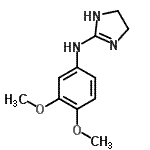 CAS 登录号：87135-05-5， N-(3,4-二甲氧基苯基)-4,5-二氢-1H-咪唑-2-胺
