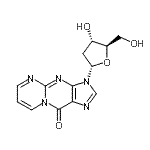 CAS#: 87171-83-3, 3-(2-Deoxy-alpha-D-erythro-pentofuranosyl)pyrimido[1,2-a]purin-10(3H)-one