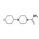 CAS#: 871828-53-4, 4-(Tetrahydro-2H-pyran-4-yl)-1-piperazinecarbothioamide