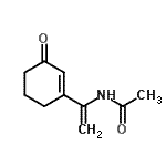 CAS 登录号：872452-02-3， N-[1-(3-氧代-1-环己烯-1-基)乙烯基]乙酰胺