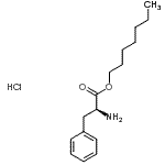 CAS 登录号：87253-04-1， 庚基L-苯丙氨酸酯盐酸盐(1:1)