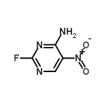 CAS#: 872530-03-5, 2-Fluoro-5-nitro-4-pyrimidinamine