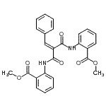 CAS#: 87285-83-4, Methyl 2-[(2-{[2-(methoxycarbonyl)phenyl]carbamoyl}-3-phenylacryloyl)amino]benzoate