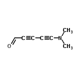 CAS 登录号：87293-23-0， 5-(二甲基氨基)-2,4-戊二炔醛