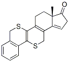 CAS#: 87303-94-4, 1,6-Dithiabenz(3,4)Estra-3,5(10),8,14-Tetraen-17-One