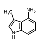 CAS#: 873056-75-8, 3-Methyl-1H-indol-4-amine
