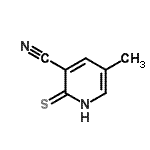 CAS#: 87373-59-9, 5-Methyl-2-thioxo-1,2-dihydro-3-pyridinecarbonitrile