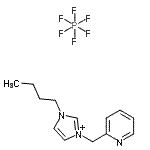 CAS 登录号：873788-09-1， 1-丁基-3-(2-吡啶基甲基)-1H-咪唑-3-鎓六氟磷酸盐