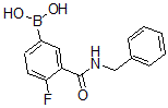 CAS#: 874219-22-4, B-[4-Fluoro-3-[[(Phenylmethyl)Amino]Carbonyl]Phenyl]-Boronic Acid