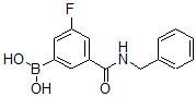CAS#: 874219-41-7, B-[3-Fluoro-5-[[(Phenylmethyl)Amino]Carbonyl]Phenyl]-Boronic Acid