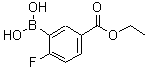 CAS 登录号：874219-60-0， [5-(乙氧羰基)-2-氟苯基]硼酸