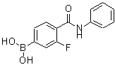 CAS 登录号：874288-40-1， [3-氟-4-(苯基氨基甲酰)苯基]硼酸