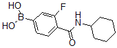 CAS 登录号：874289-11-9， B-[4-[(环己基氨基)羰基]-3-氟苯基]-硼酸