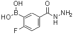 CAS 登录号：874289-56-2， [2-氟-5-(肼基羰基)苯基]硼酸