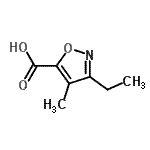 CAS#: 874289-75-5, 3-Ethyl-4-methyl-1,2-oxazole-5-carboxylic acid