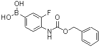 CAS#: 874290-60-5, (4-{[(Benzyloxy)carbonyl]amino}-3-fluorophenyl)boronic acid