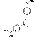 CAS#: 874460-08-9, {4-[(4-Methoxybenzyl)carbamoyl]phenyl}boronic acid