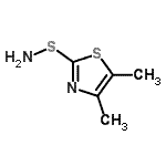 CAS#: 874509-66-7, 2-(Aminosulfanyl)-4,5-dimethyl-1,3-thiazole
