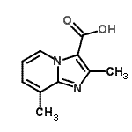 CAS#: 874605-59-1, 2,8-Dimethylimidazo[1,2-a]pyridine-3-carboxylic acid