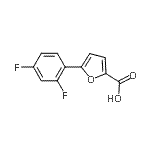 CAS#: 874801-40-8, 5-(2,4-Difluorophenyl)-2-furoic acid