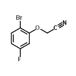 CAS#: 874804-05-4, (2-Bromo-5-fluorophenoxy)acetonitrile