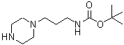 CAS#: 874831-60-4, 2-Methyl-2-propanyl [3-(1-piperazinyl)propyl]carbamate