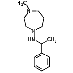 CAS 登录号：87498-58-6， 4-甲基-N-(1-苯基乙基)-1,4-二氮杂环庚-1-胺