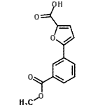 CAS 登录号：874999-81-2， 5-[3-(甲氧羰基)苯基]-2-糠酸