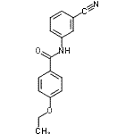CAS 登录号：875052-90-7， N-(3-氰基苯基)-4-乙氧基苯甲酰胺