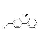 CAS#: 875777-66-5, 5-(Bromomethyl)-2-(2-methylphenyl)pyrimidine