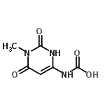 CAS#: 875802-39-4, (1-Methyl-2,6-dioxo-1,2,3,6-tetrahydro-4-pyrimidinyl)carbamic acid